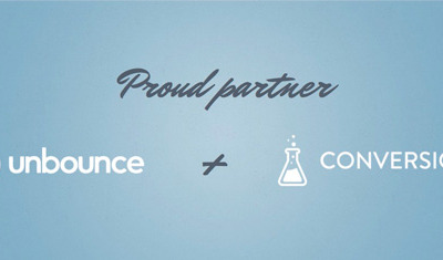 We have been selected as an Official Unbounce Partner and we are proud!